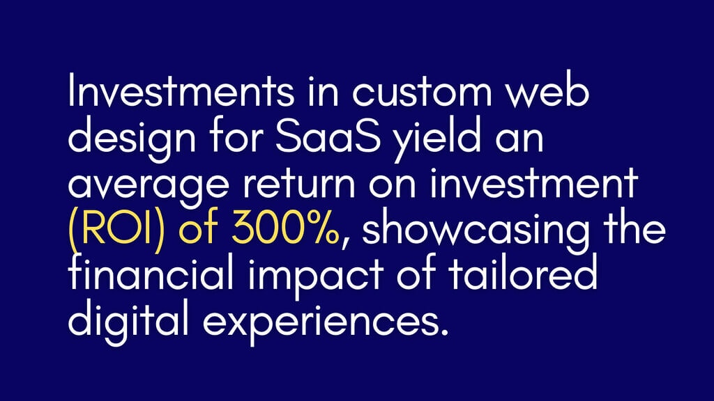 importance of custom web design for saas