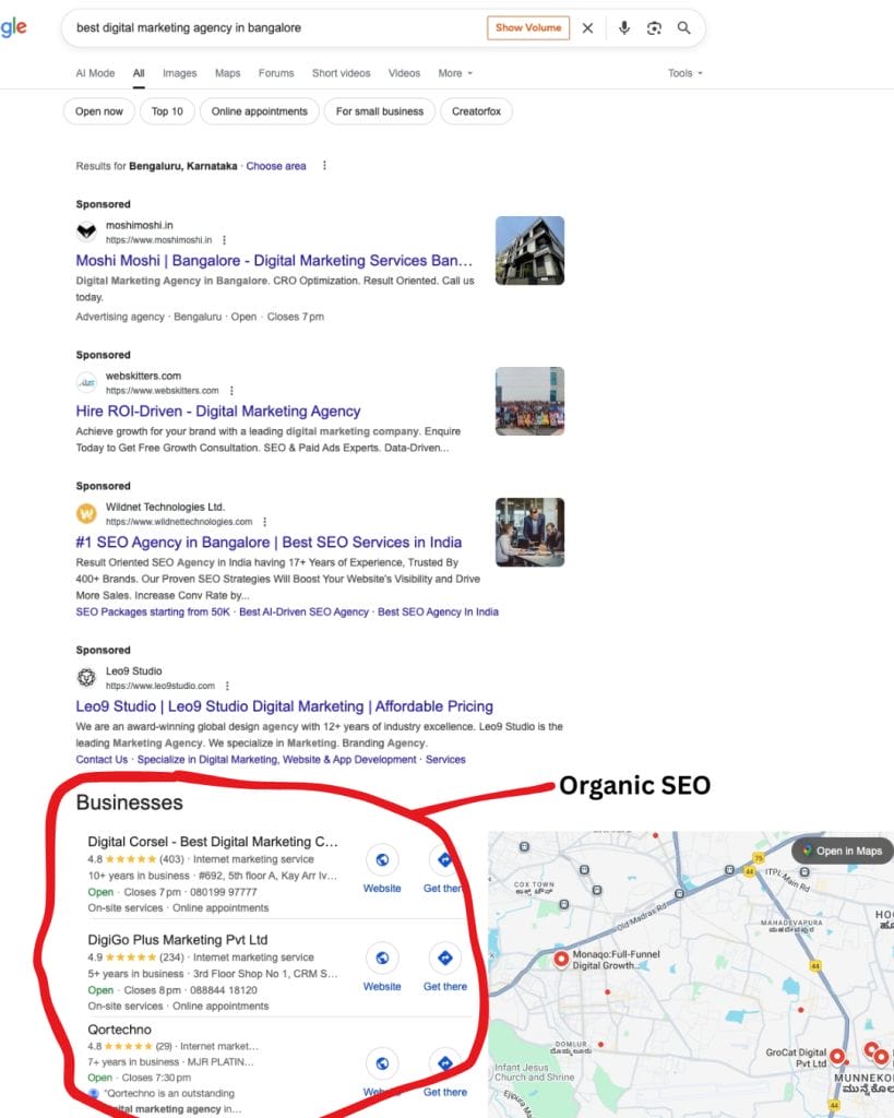 organic seo