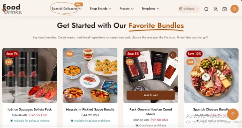 The 10 Best Shopify Themes for Food Stores in 2025: The Only Guide You’ll Need image